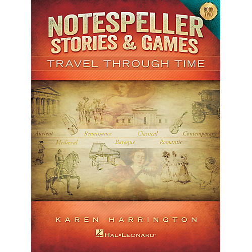 Hal Leonard Notespeller Stories & Games - Book 2 Piano Library Series Book by Karen Harrington (Level Inter)