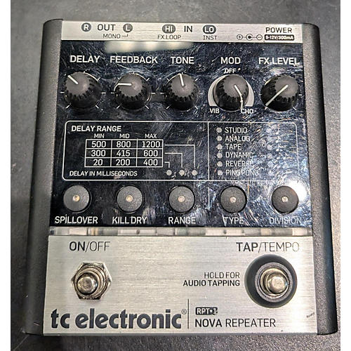 TC Electronic Nova Repeater Effect Pedal