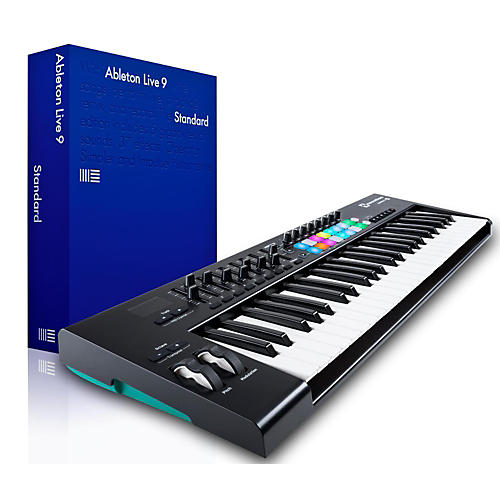 Novation Launchkey 49 MIDI Controller with Ableton Live 9.5 Standard
