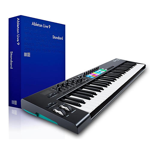 Novation Launchkey 61 MIDI Controller with Ableton Live 9.5 Standard