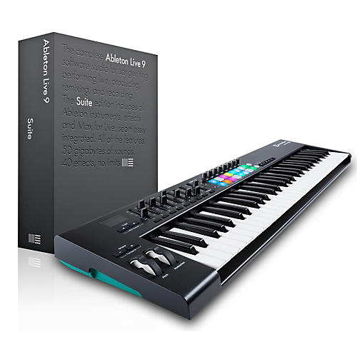 Novation Launchkey 61 MIDI Controller with Ableton Live 9.5 Suite