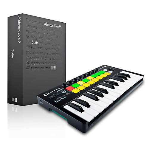 Novation Launchkey Mini MKII with Ableton Live 9.5 Suite