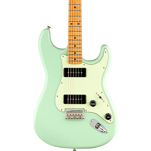 Fender Noventa Stratocaster Maple Fingerboard Electric Guitar Condition 2 - Blemished Surf Green 197881063139