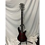 Used Spector Ns Pulse II Electric Bass Guitar Black Cherry Matte