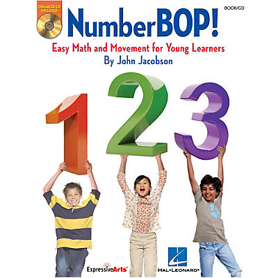 Hal Leonard NumberBOP - Easy Math and Movement Teacher Book/Enhanced CD