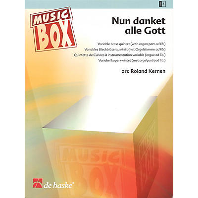 De Haske Music Nun danket alle Gott (Now Thank We All Our God) De Haske Ensemble Series Arranged by Roland Kernen