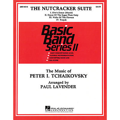 Hal Leonard Nutcracker Suite Concert Band Level 2 Arranged by Paul Lavender