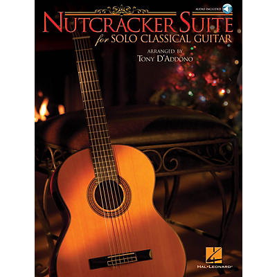 Hal Leonard Nutcracker Suite for Solo Classical Guitar Guitar Solo Series Softcover with CD