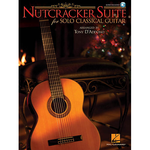 Hal Leonard Nutcracker Suite for Solo Classical Guitar Guitar Solo Series Softcover with CD