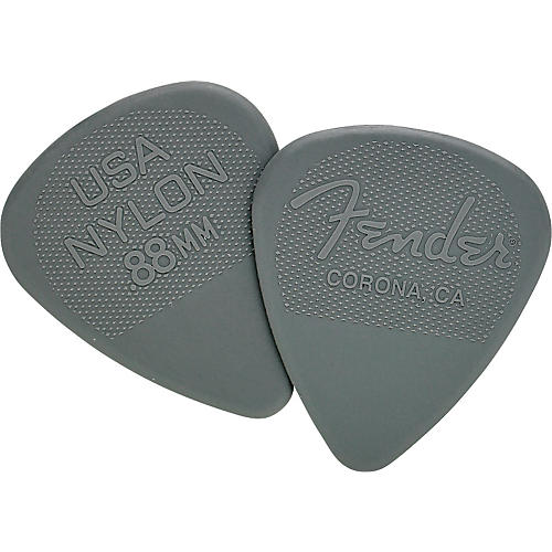 Fender Nylon Guitar Pick 12 Pack 0.88 12 Pack