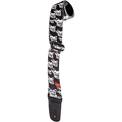 Henry Heller Nylon Series Artist Sublimation Good Luck Cats Guitar Strap