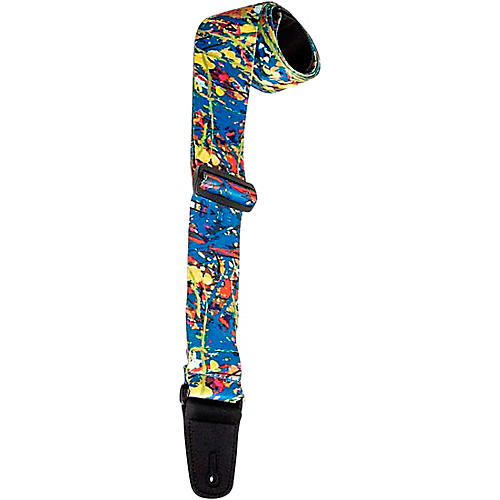 Henry Heller Nylon Series Artist Sublimation Splatter Guitar Strap