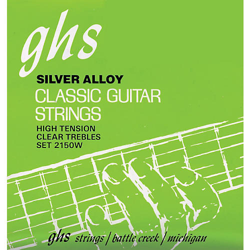 Nylon and Silver Classical Guitar Strings - Tie End
