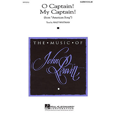 Hal Leonard O Captain! My Captain! (from American Song) TTBB Composed by John Leavitt