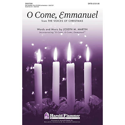 Shawnee Press O Come, Emmanuel (From The Voices of Christmas) Studiotrax CD Composed by Joseph M. Martin