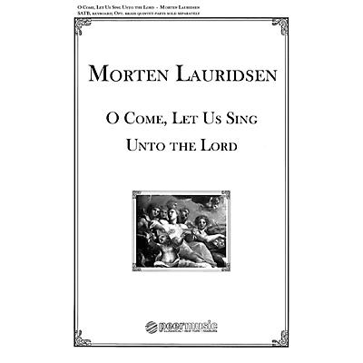 Peer Music O Come, Let Us Sing unto the Lord (from Two Anthems SATB and Organ) Composed by Morten Lauridsen