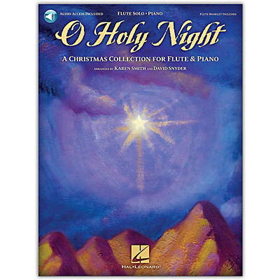Hal Leonard O Holy Night (A Christmas Collection for Flute & Piano) Book/Online Audio