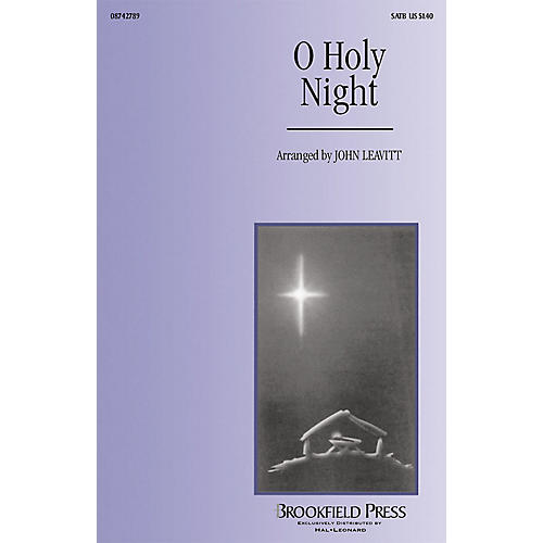 Brookfield O Holy Night TBB Arranged by John Leavitt