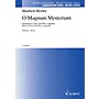 Schott O Magnum Mysterium SATB a cappella Composed by Matthew Brown