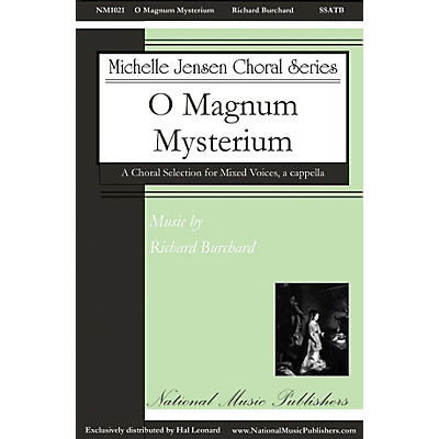 National Music Publishers O Magnum Mysterium SSATB A Cappella composed by Richard Burchard