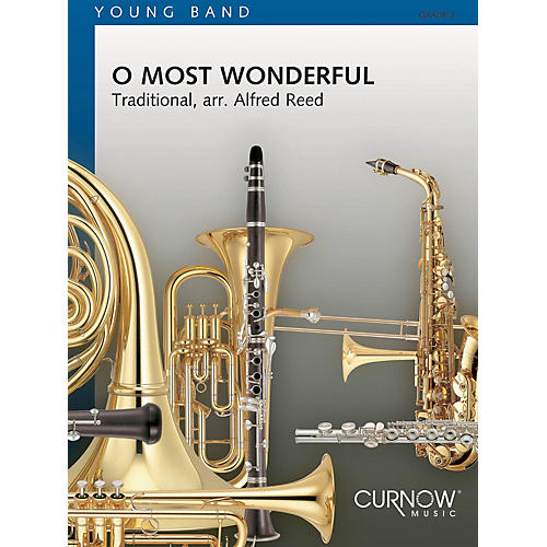 O Most Wonderful (Grade 2 - Score Only) Concert Band Level 2 Arranged by Alfred Reed