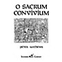 Southern O Sacrum Convivium SATB Composed by Peter Mathews