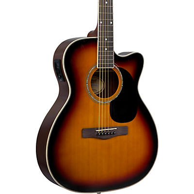 Mitchell O120CESB Auditorium Cutaway Acoustic-Electric Guitar -