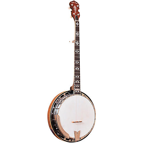 OB-250+/L Left-Handed Orange Blossom Banjo With JLS #12 Tone Ring and Case