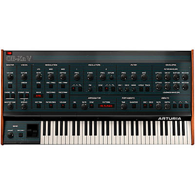 Arturia OB-Xa V Synthesizer Virtual Instrument (Software Download)