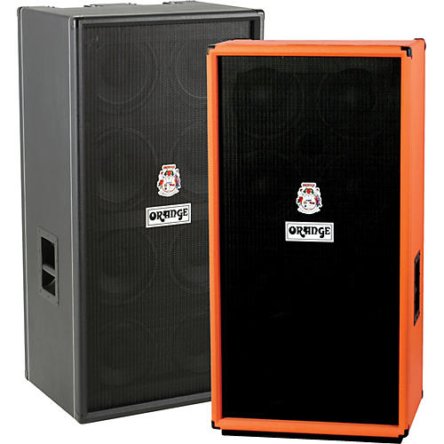 Orange Amplifiers OBC Series OBC810 8x10 Bass Speaker Cabinet Orange