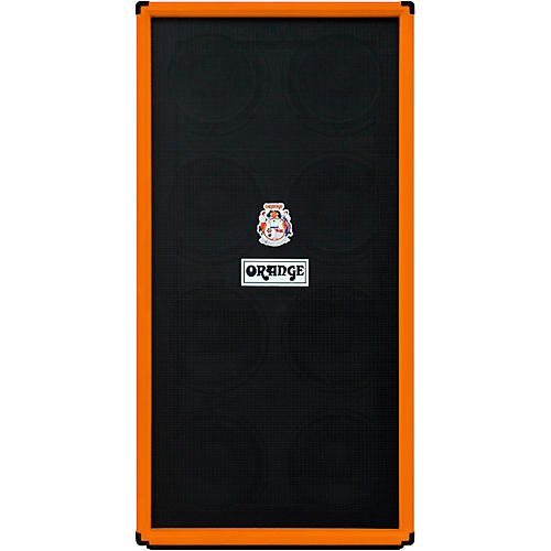 Orange Amplifiers OBC810C 1200W 8x10 Bass Speaker Cabinet Orange