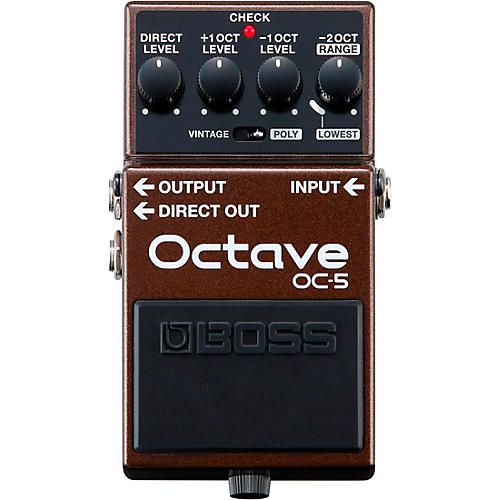 BOSS OC-5 Octave Effects Pedal Black