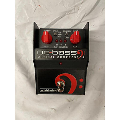 Whirlwind OC-BASS Bass Effect Pedal