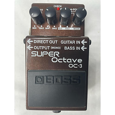BOSS OC3 Super Octave Effect Pedal
