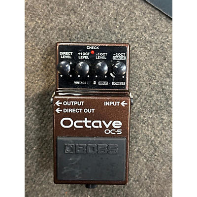 BOSS OC5 Effect Pedal