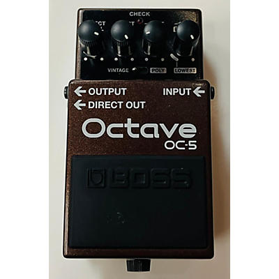 BOSS OC5 OCTAVE Effect Pedal