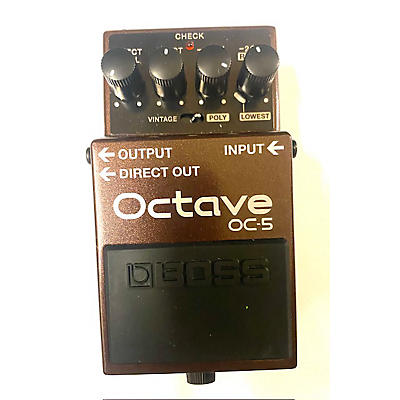 BOSS OC5 Octave Effect Pedal