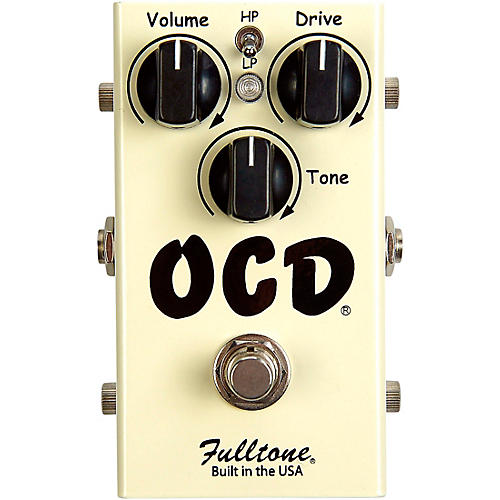 OCD Obsessive Compulsive Drive Overdrive Guitar Effects Pedal