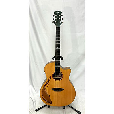 Luna OCL KOI Acoustic Electric Guitar