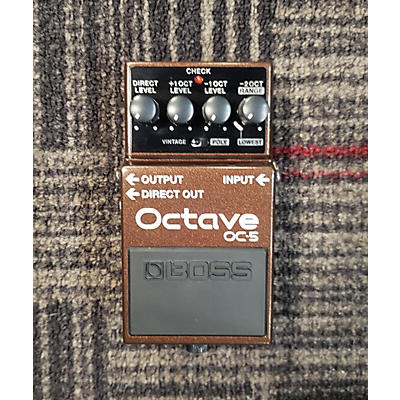 BOSS OCTAVE OC-5 Effect Pedal