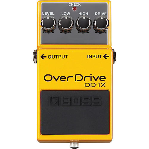 Boss OD-1X Overdrive Guitar Effects Pedal Condition 1 - Mint