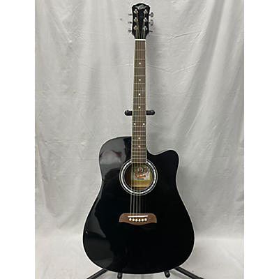 Oscar Schmidt OD45CBPAK-W Acoustic Guitar