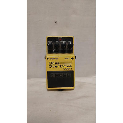 BOSS ODB3 Bass Overdrive Bass Effect Pedal