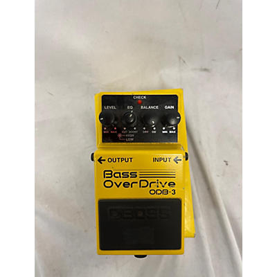 BOSS ODB3 Bass Overdrive Bass Effect Pedal