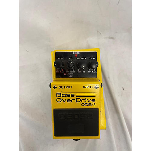 BOSS ODB3 Bass Overdrive Bass Effect Pedal