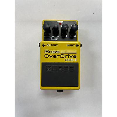 BOSS ODB3 Bass Overdrive Bass Effect Pedal