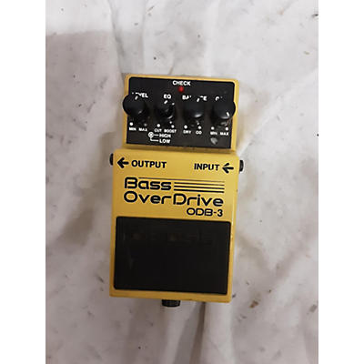 BOSS ODB3 Bass Overdrive Bass Effect Pedal