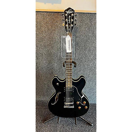 Oscar Schmidt OE-30 Hollow Body Electric Guitar Black