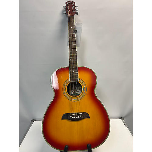 Oscar Schmidt OF2 Acoustic Guitar Sunburst