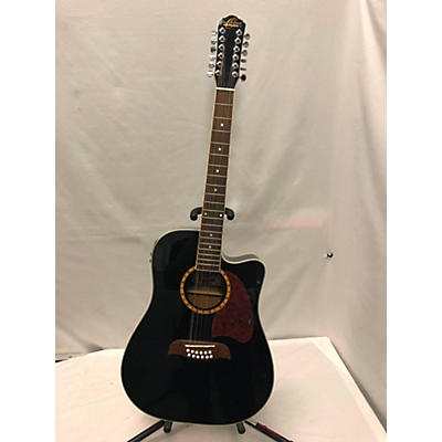Oscar Schmidt OG312-CEB 12 String Acoustic Electric Guitar